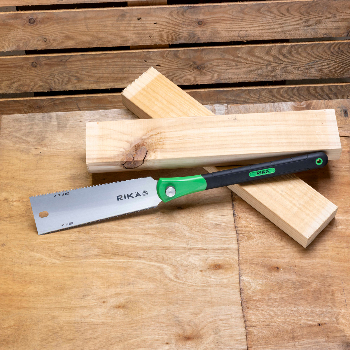Rikä 17/7-12 TPI Double-Sided Japanese Saw | 10 Inch (250mm)